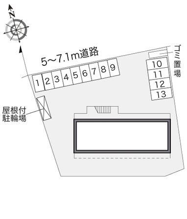 レオパレスＭ－４７の物件内観写真